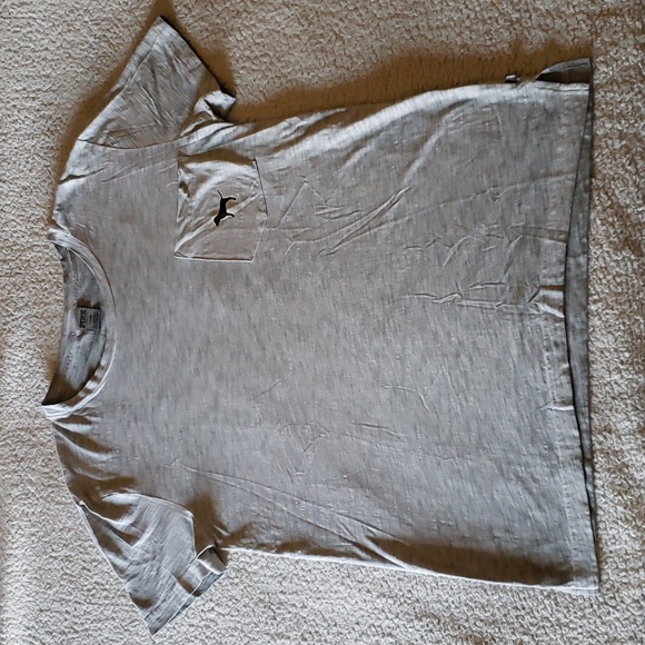 VS PINK Logo Collectable Garment Dyed Cotton Short Sleeve Pocket Crew Tee - Picture 3 of 8